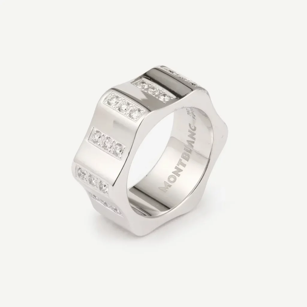 Bague 4810 Montblanc d'occasion authentifié - collection 4810 Montblanc