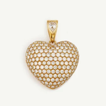 Genuine Edouard Nahum heart pendant