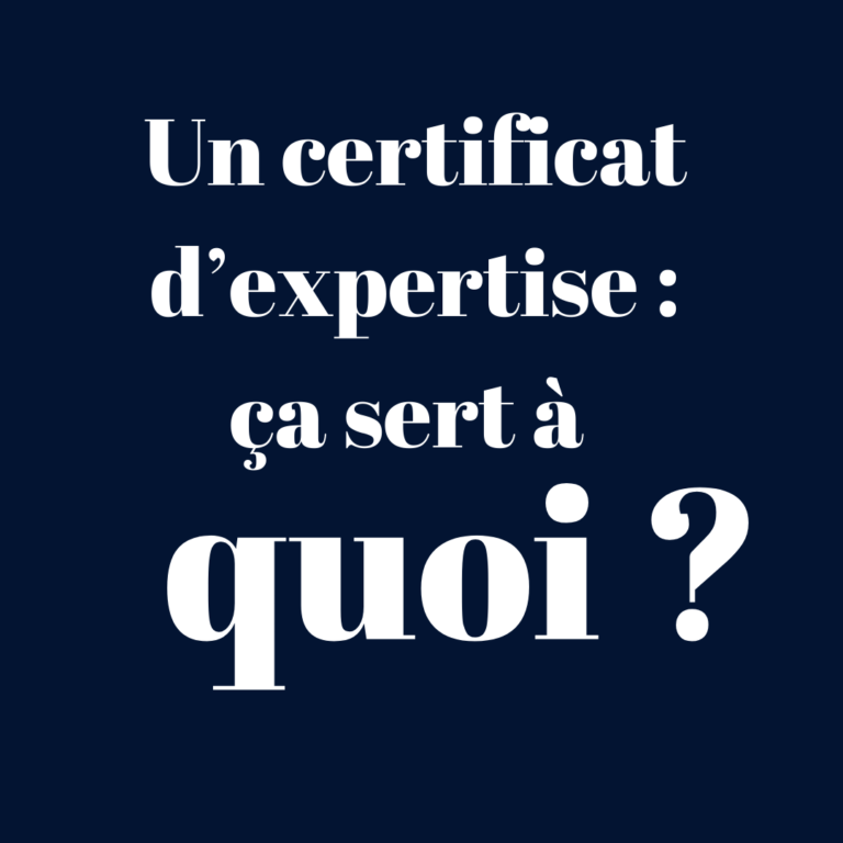 Certificat expertise pour Bijoux signés expertisés
