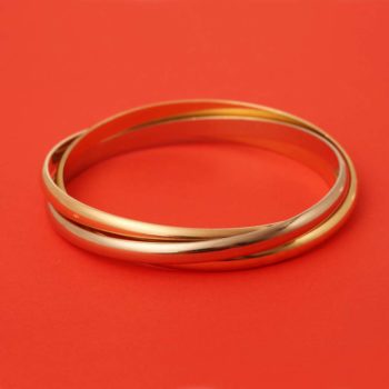 Bracelet Trinity Cartier d'occasion authentifié - 3 anneaux Cartier