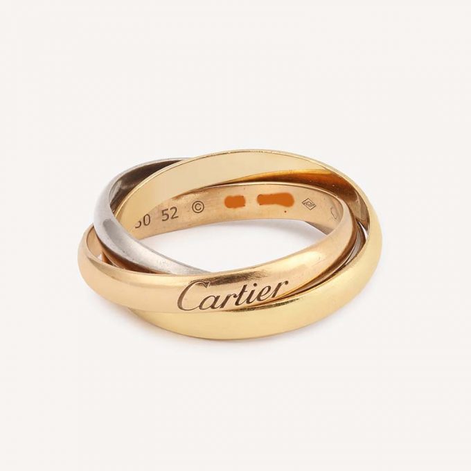 Bague Trinity Cartier d'occasion authentifiée