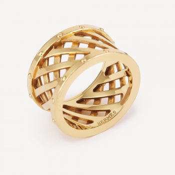 Bague Structure Hermes d&#039;occasion : Bijou authentifié