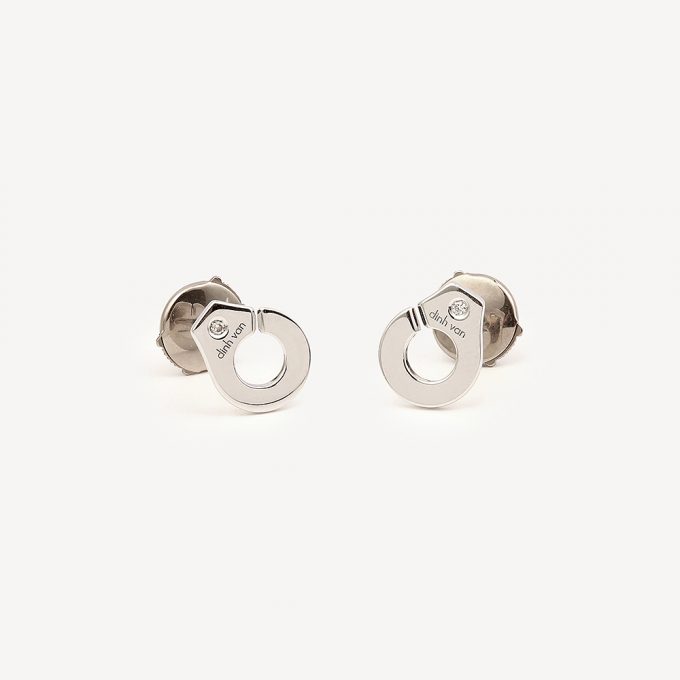 Boucles d'oreilles Menottes R7,5 Dinh Van d'occasion