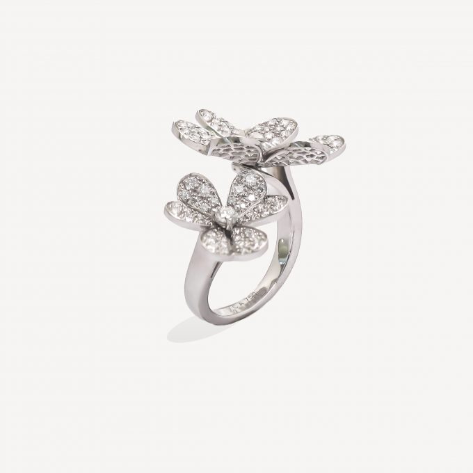 Bague Entre les doigts Frivole Van Cleef & Arpels d'occasion : Bijou authentifié