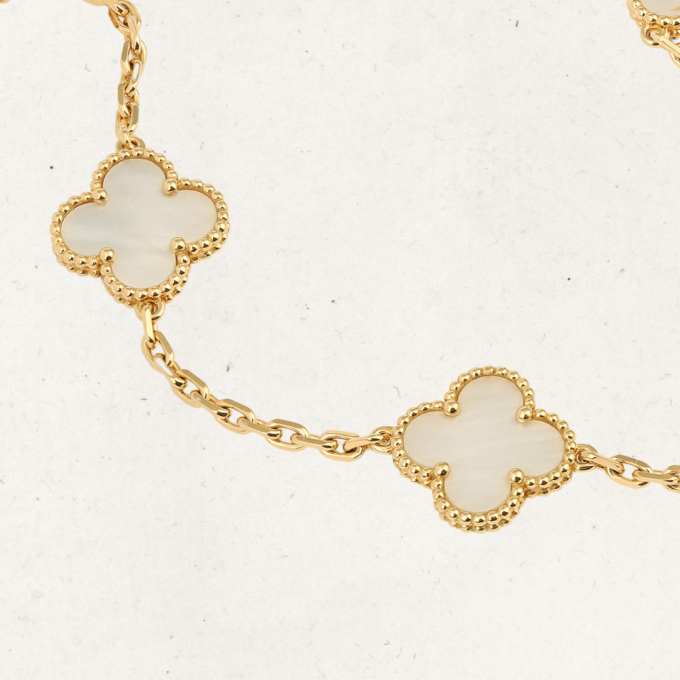Bracelet Vintage Alhambra Van Cleef & Arpels d'occasion : Bijou authentifié