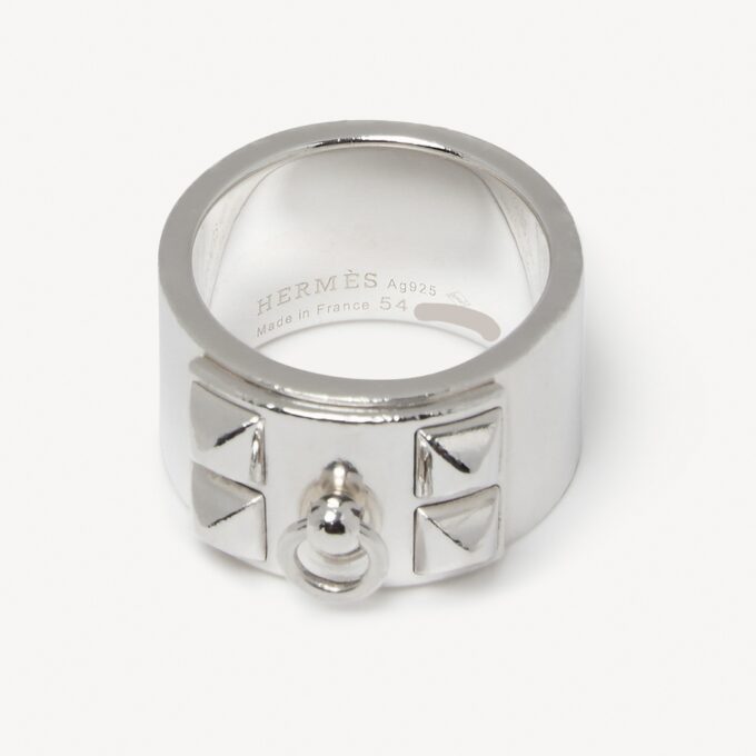 Bague Collier de chien Hermès d'occasion : Bijou authentifié