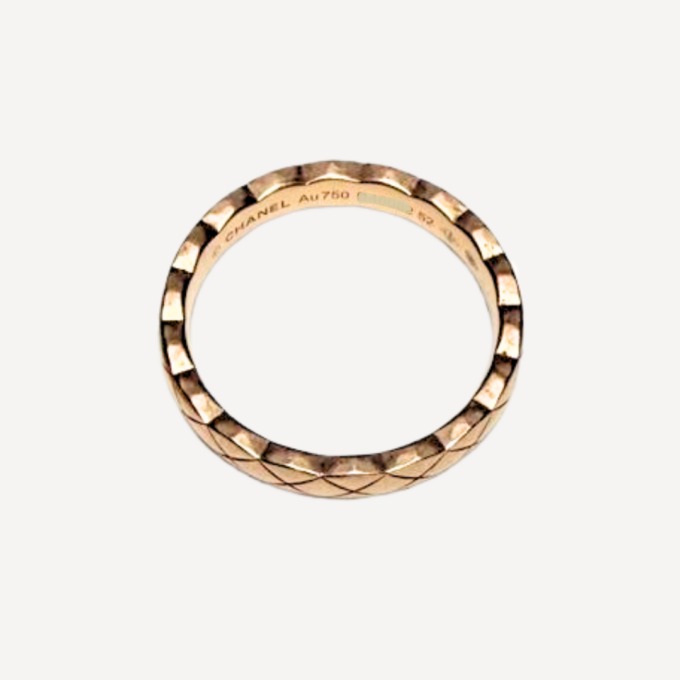 Bague Coco Crush Mini Chanel d'occasion : Bijou authentifié