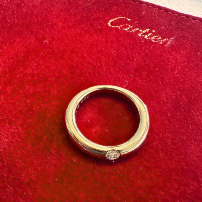 Bague Ellipse Cartier, T56