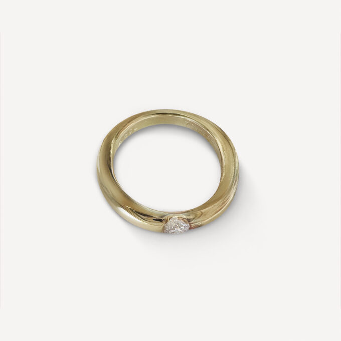 Bague Ellipse Cartier d'occasion : Bijou authentifié