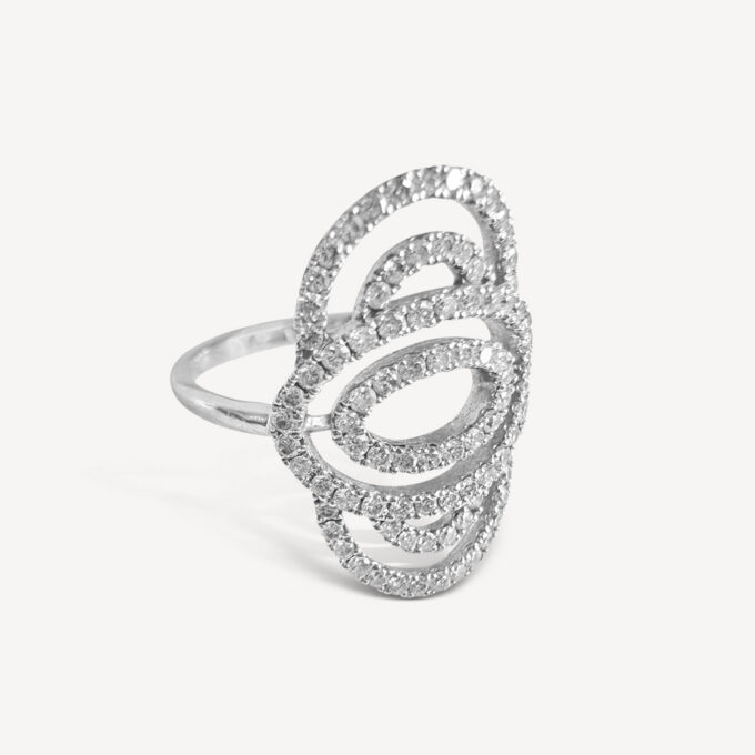 Bague Tourbillon Années 30 PM Lisonia d'occasion : Bijou authentifié