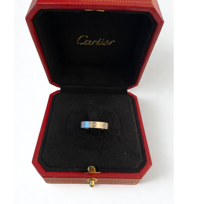 Bague Love PM Diamant Cartier d'occasion : Bijou authentifié