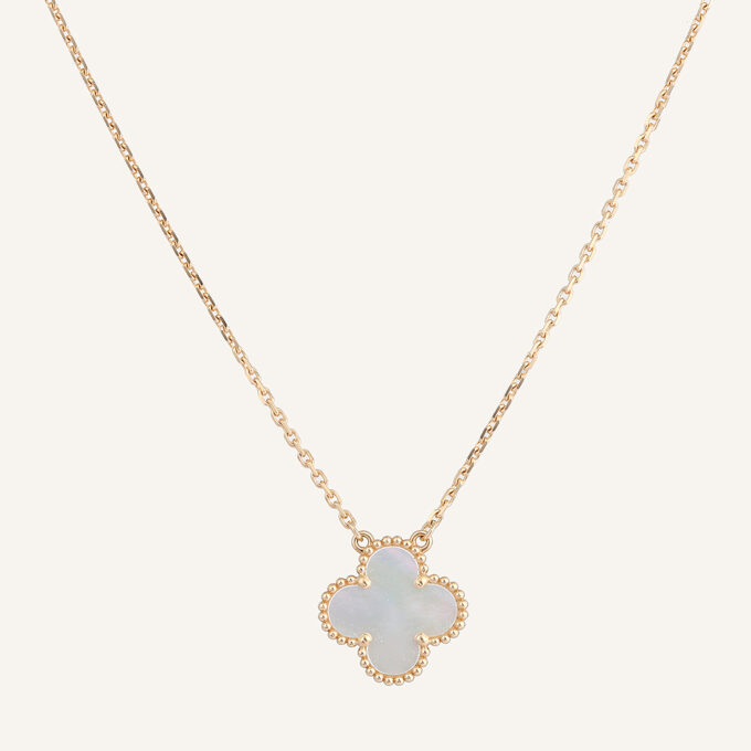 Pendentif Vintage Alhambra 1 motif Van Cleef & Arpels d'occasion : Bijou authentifié
