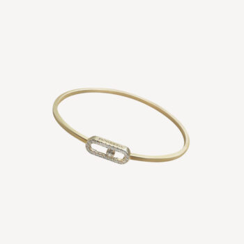 Bracelet Jonc Flex Move Uno Pavé Messika