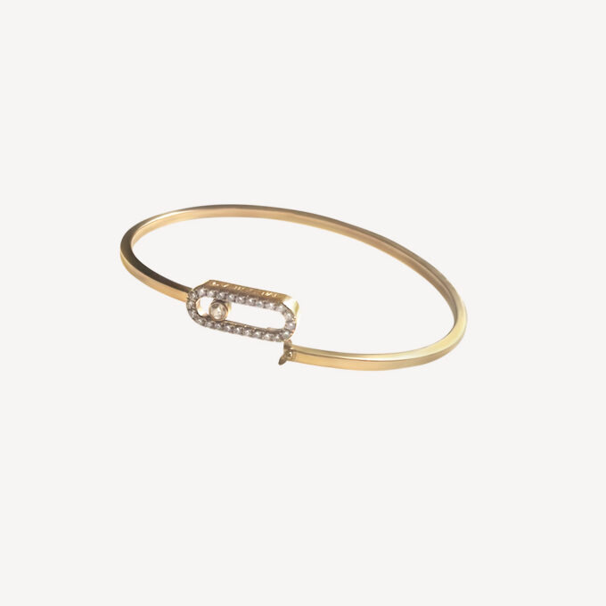 Bracelet Jonc Flex Move Uno Pavé Messika – Image 3