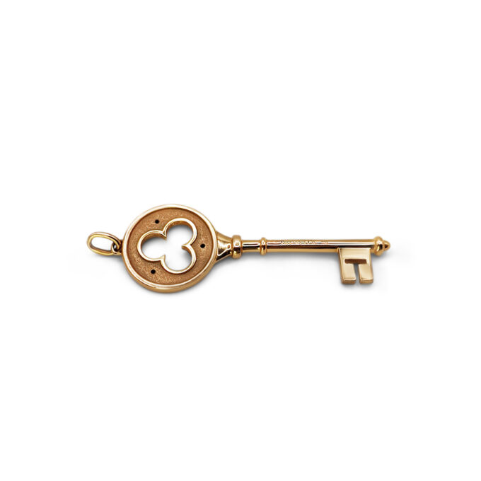 Pendentif Clé Trèfle Tiffany & Co - Image 2
