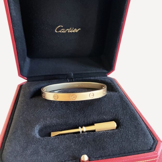Bracelet Love Cartier d'occasion : Bijou authentifié