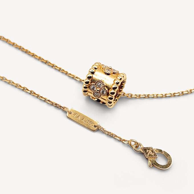 Pendentif Perlée trèfles Van Cleef & Arpels – Image 4