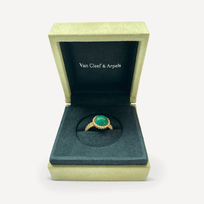 Bague Perlée Couleurs Van Cleef & Arpels, T55 - Image 2
