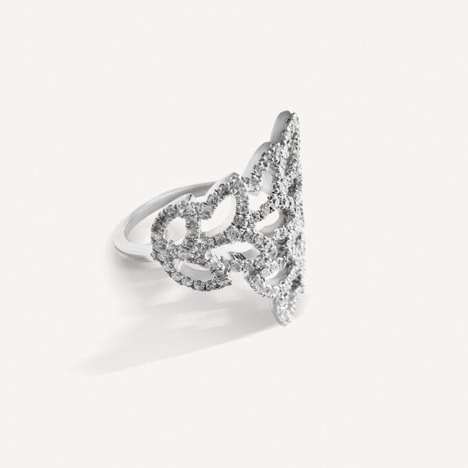 Bague Feuillage Vanessa Tugendhaft d'occasion : Bijou authentifié