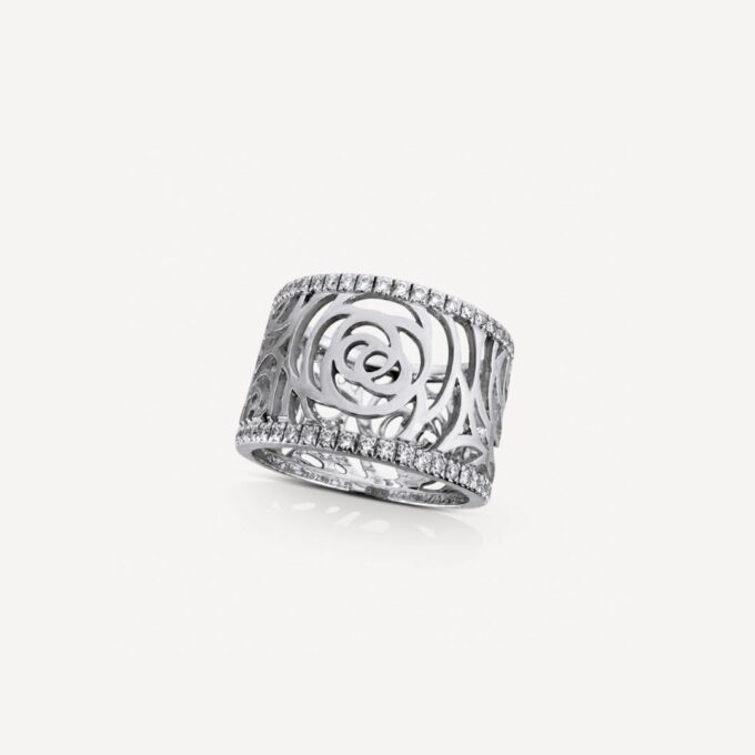 Bague Chanel Camélia Fil GM Chanel d'occasion : Bijou authentifié