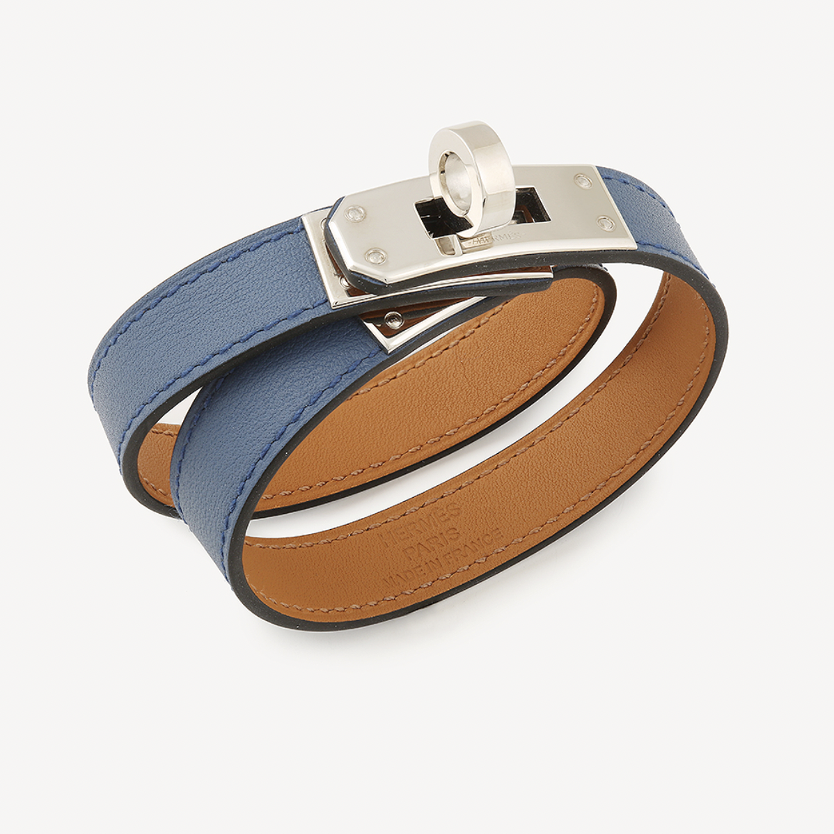 Bracelet Double Tour Kelly Hermes occasion - bijou authentifié