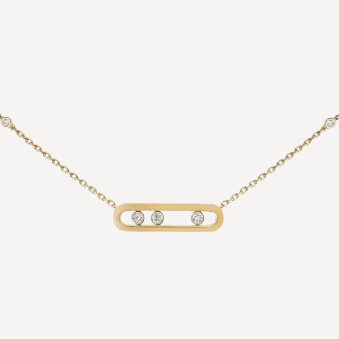 Baby Move Messika necklace second hand : Authenticated jewel