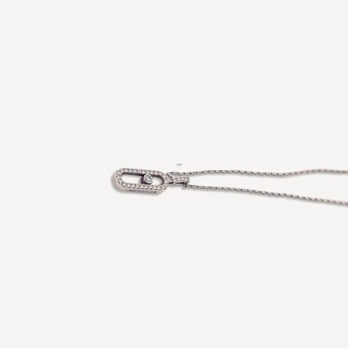 Pendentif Move Uno GM Pavé Messika d'occasion : Bijou authentifié