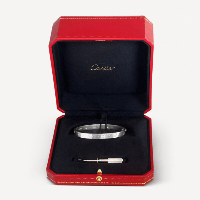Bracelet Love 4 diamants Cartier - Image 2