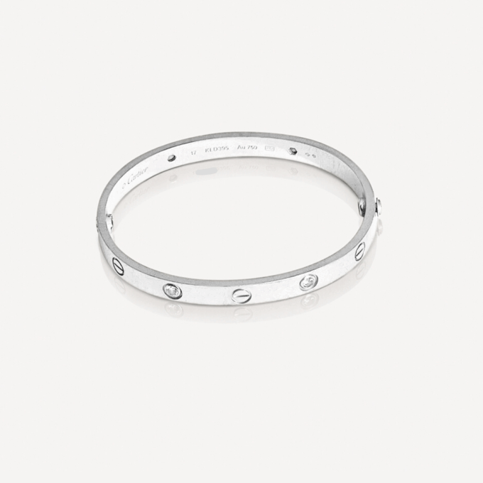 Bracelet Love 4 diamants Cartier