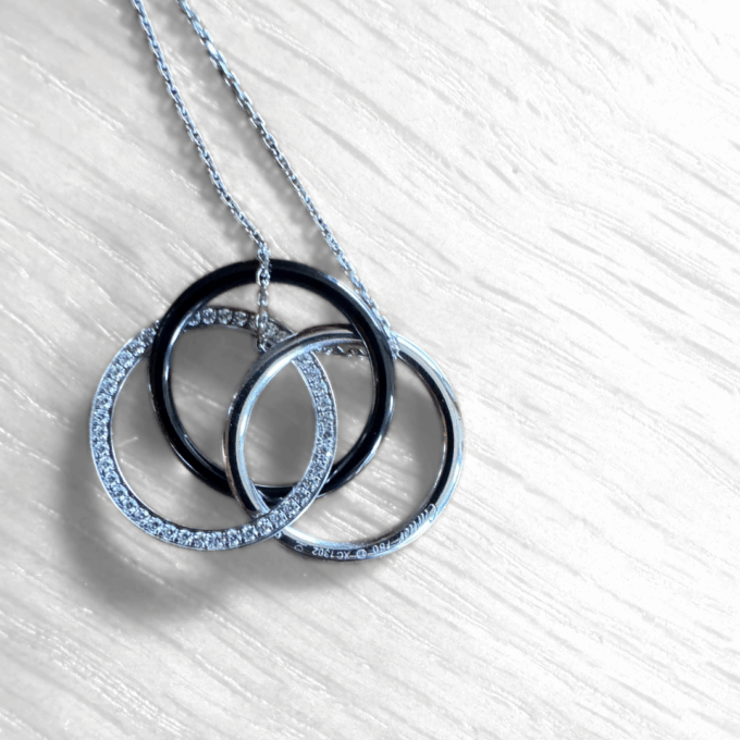 Pendentif Trinity Céramique Cartier d'occasion : Bijou authentifié