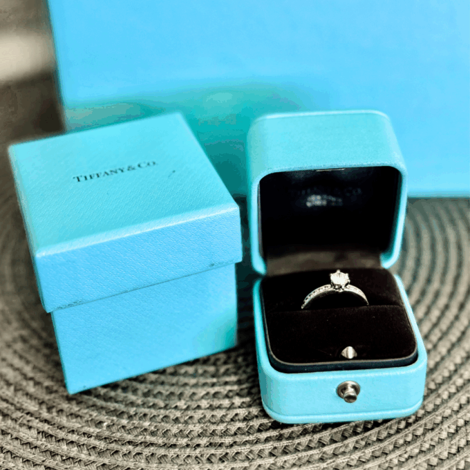Solitaire Channel Setting Tiffany & Co, T53 - Image 2