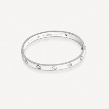 Bracelet Love 4 diamants Cartier d'occasion : Bijou authentifié