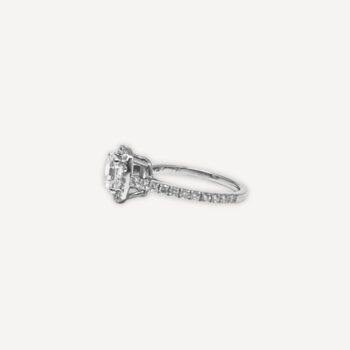 Bague Solitaire coussin Samantha Edouard Nahum d'occasion : Bijou authentifié
