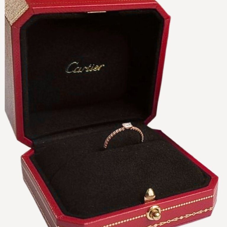 Solitaire Etincelle Cartier d'occasion : Bijou authentifié