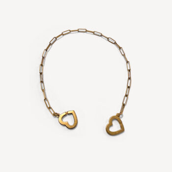 Bracelet Double coeur Dinh Van d'occasion : Bijou authentifié