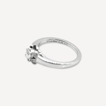Solitaire Ballerine Cartier d'occasion : Bijou authentifié