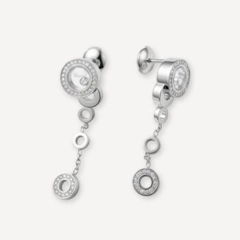 Boucles d'oreilles Happy Diamonds Bubbles Chopard d'occasion : Bijou authentifié