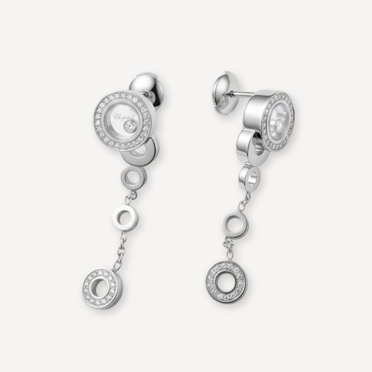 Boucles d'oreilles Happy Diamonds Bubbles Chopard d'occasion : Bijou authentifié