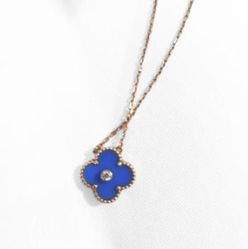 Collier Vintage Alhambra 1 motif (Edition Limitée 2019) Van Cleef & Arpels d'occasion : Bijou authentifié