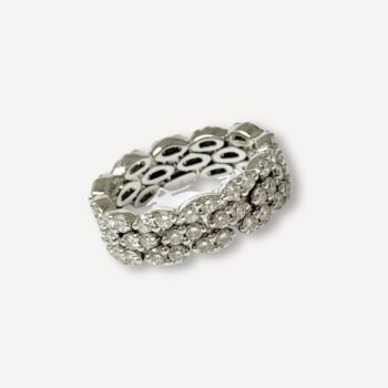 Bague Je le Veux 3 rangs Mauboussin, T58
